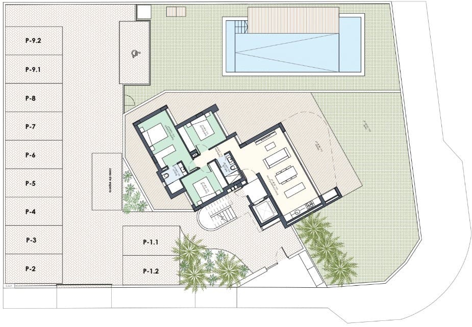 3 quarto Penthouse para venda em Guardamar del Segura com piscina - 640 000 € (Ref: 8971262)