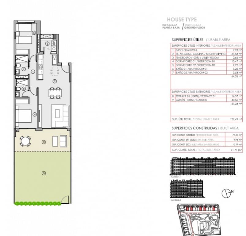 2 bedroom Apartment for sale in Torrevieja with pool - € 319,000 (Ref: 9132617)