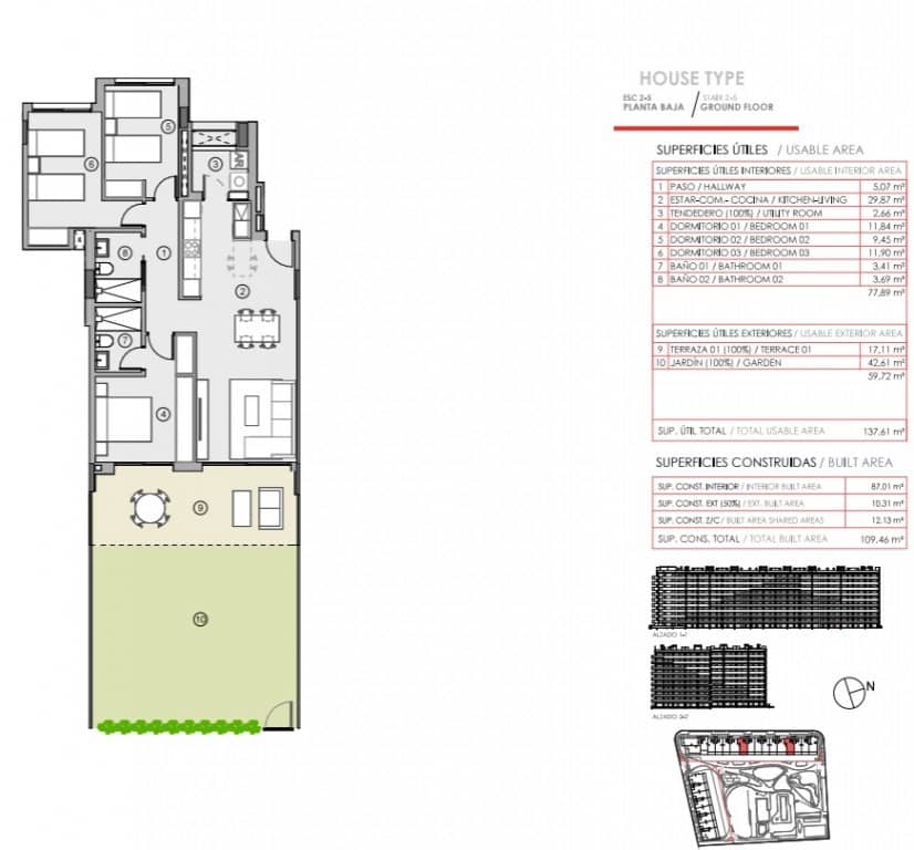 3 bedroom Apartment for sale in Torrevieja with pool - € 374,000 (Ref: 9132707)