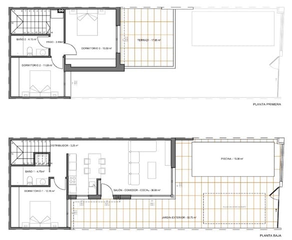3 chambre Villa/Maison à vendre à Santiago de la Ribera, San Javier avec piscine - 369 000 € (Ref: 9134869)