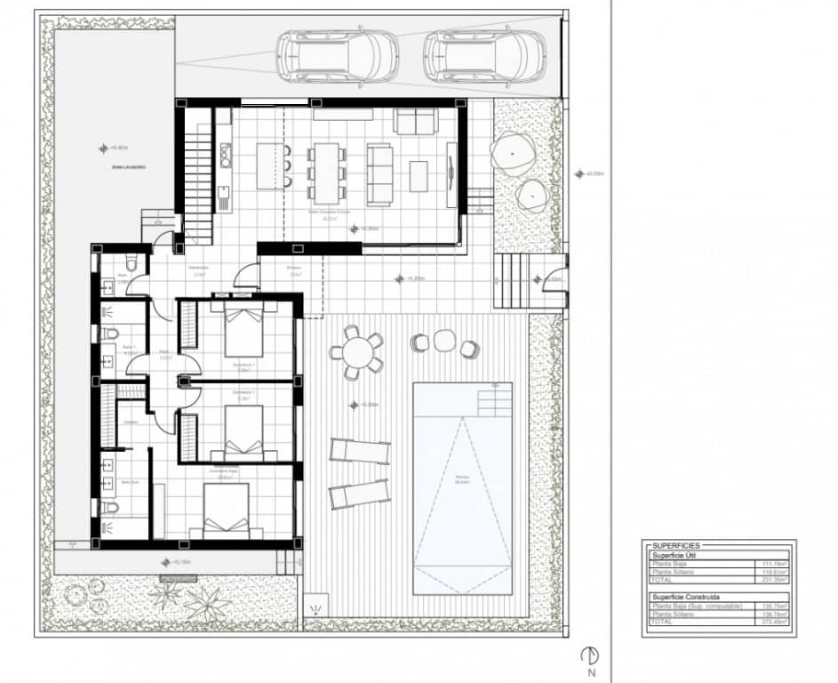 3 soverom Villa til salgs i Torre-Pacheco med svømmebasseng - € 765 000 (Ref: 9141855)