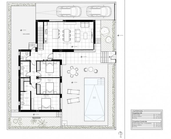 3 soverom Villa til salgs i Torre-Pacheco med svømmebasseng - € 765 000 (Ref: 9141855)