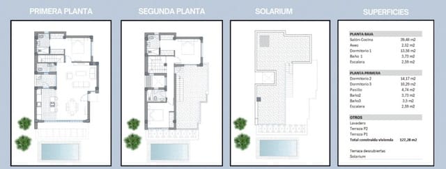3 bedroom Villa for sale in Balcón de Finestrat - Terra Marina, Finestrat with pool - € 585,000 (Ref: 9181247)