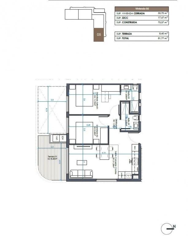 2 camera da letto Appartamento in vendita in Guardamar del Segura con piscina - 290.000 € (Rif: 9183909)