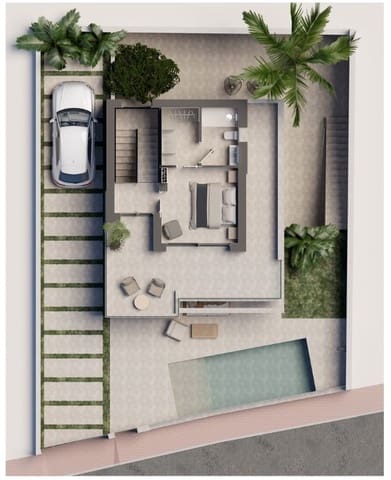 2 quarto Moradia para venda em Pinar de Campoverde, Pilar de la Horadada com piscina - 490 000 € (Ref: 9185681)