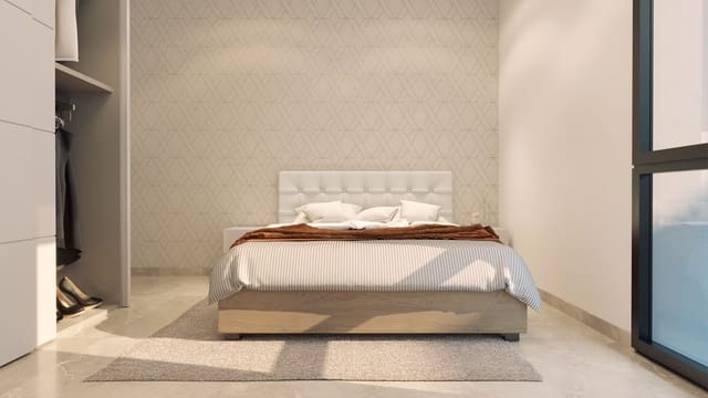 1 quarto Apartamento para venda em Playa de los Náufragos, Torrevieja com piscina - 185 000 € (Ref: 9202740)