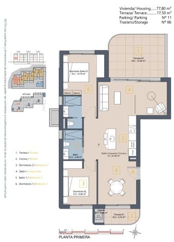 2 slaapkamer Appartement te koop in Los Alcázares met zwembad - € 299.900 (Ref: 9282629)