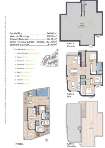 3 slaapkamer Villa te koop in Los Alcázares met zwembad - € 589.900 (Ref: 9282821)