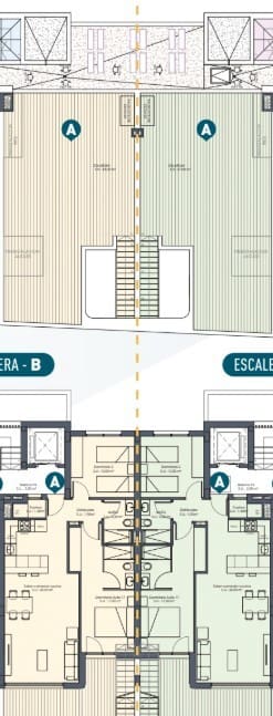 2 soveværelse Penthouse til salg i Los Alcazares med swimmingpool - € 369.000 (Ref: 9288428)