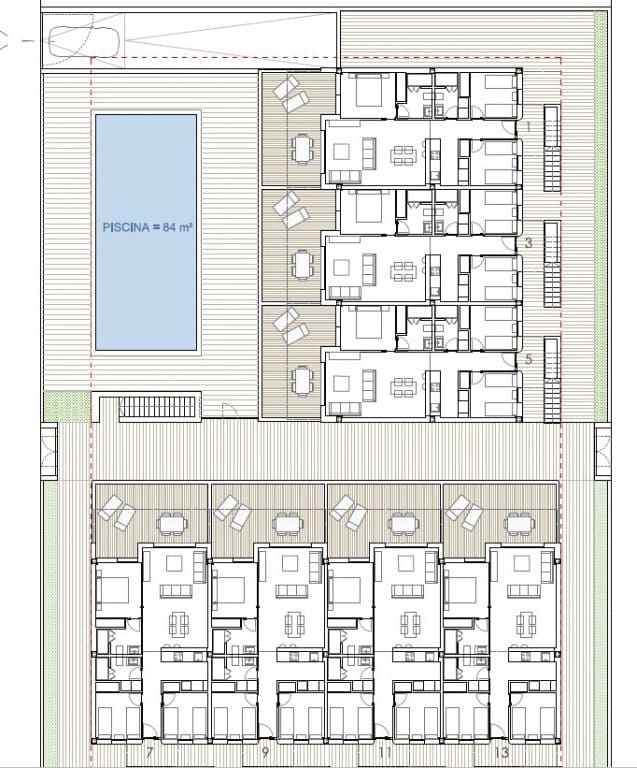 3 makuuhuone Huoneisto myytävänä paikassa Bigastro mukana uima-altaan - 189 000 € (Ref: 9360683)