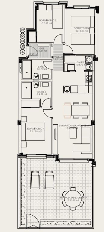 3 soverom Leilighet til salgs i Torrevieja med svømmebasseng - € 286 700 (Ref: 9444506)