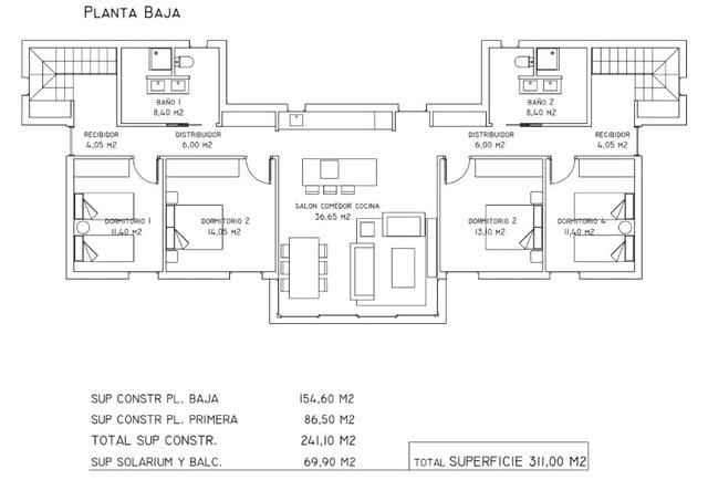 Chalet de 6 habitaciones en Aguas Nuevas, Torrevieja en venta con piscina - 1.499.900 € (Ref: 9447032)