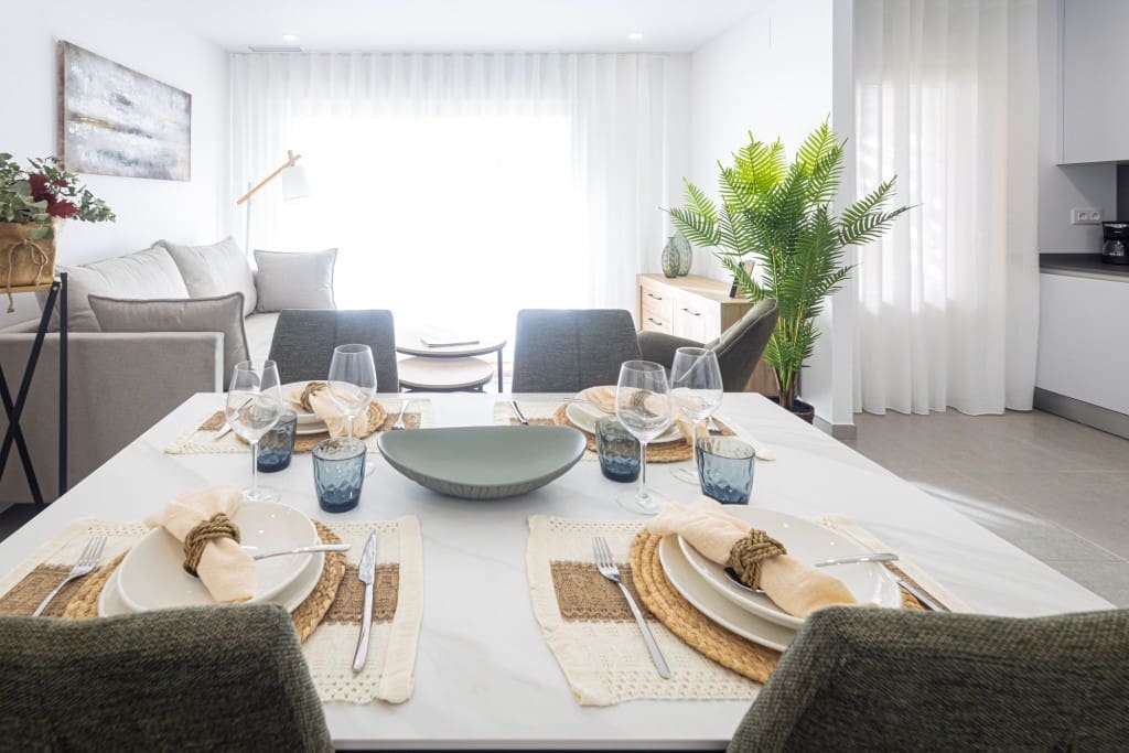 2 slaapkamer Appartement te koop in La Manga del Mar Menor met zwembad - € 213.259 (Ref: 9447189)