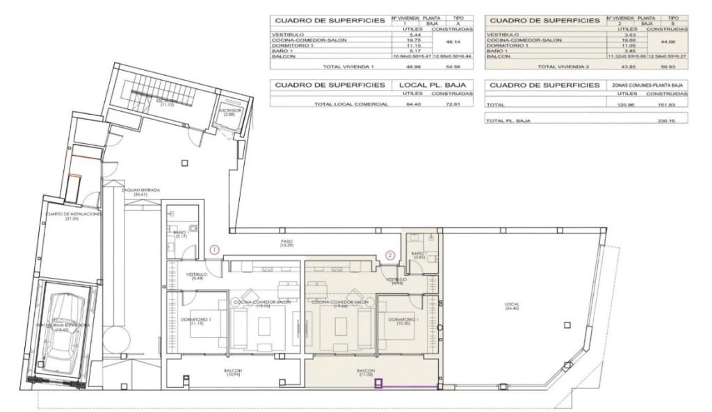 1 bedroom Apartment for sale in Torrevieja with pool - € 195,000 (Ref: 9449784)