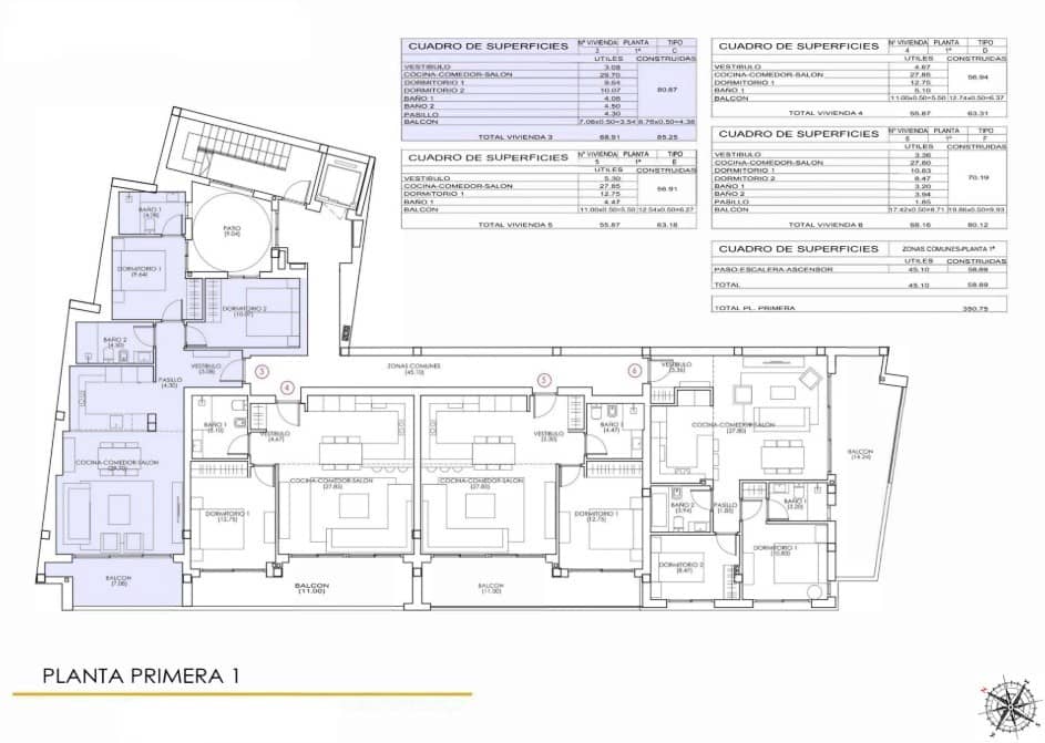 2 bedroom Apartment for sale in Torrevieja with pool - € 275,000 (Ref: 9449786)