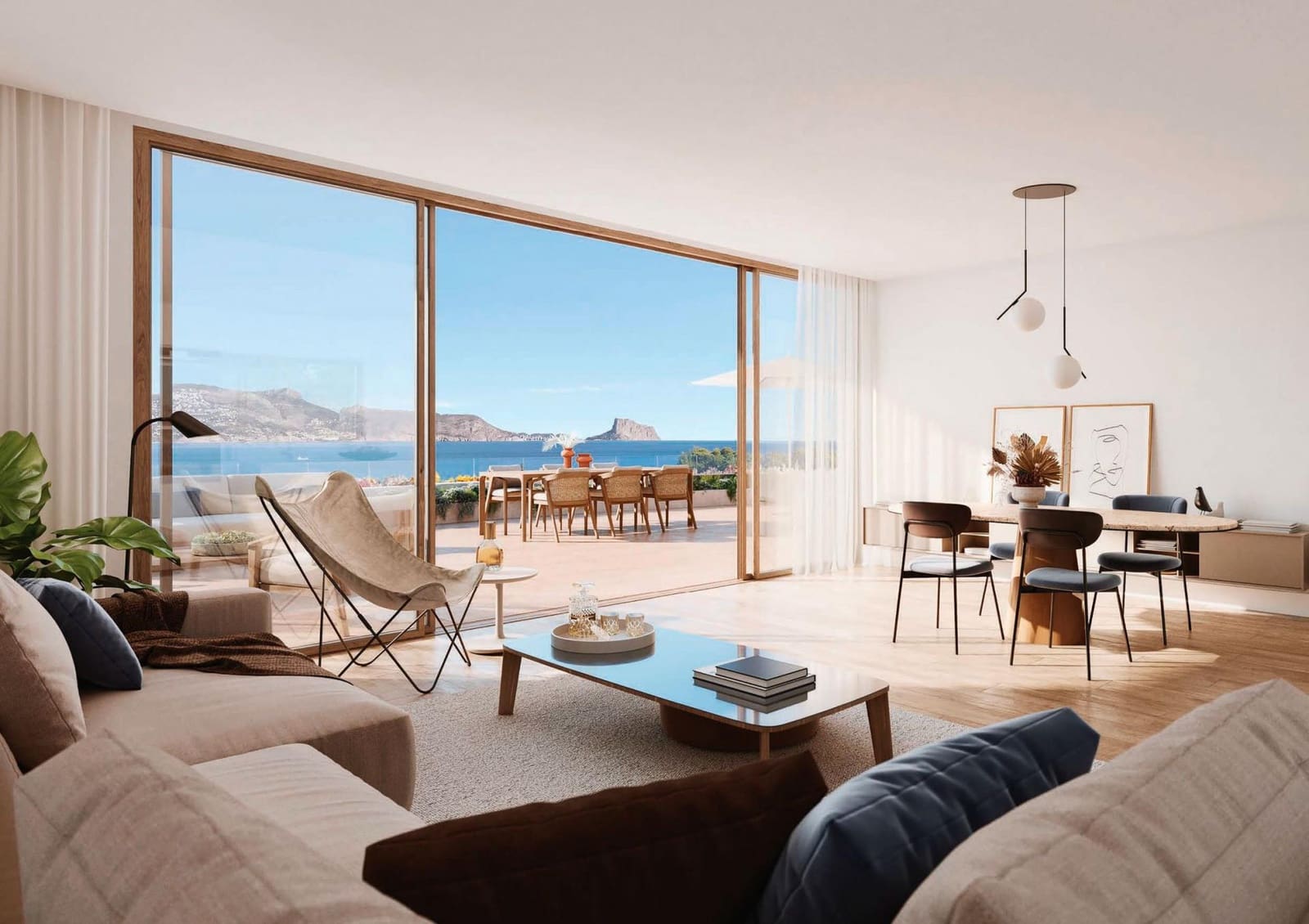 3 soverom Leilighet til salgs i Alfaz del Pi / L'Alfas del Pi med svømmebasseng garasje - € 640 000 (Ref: 9457791)