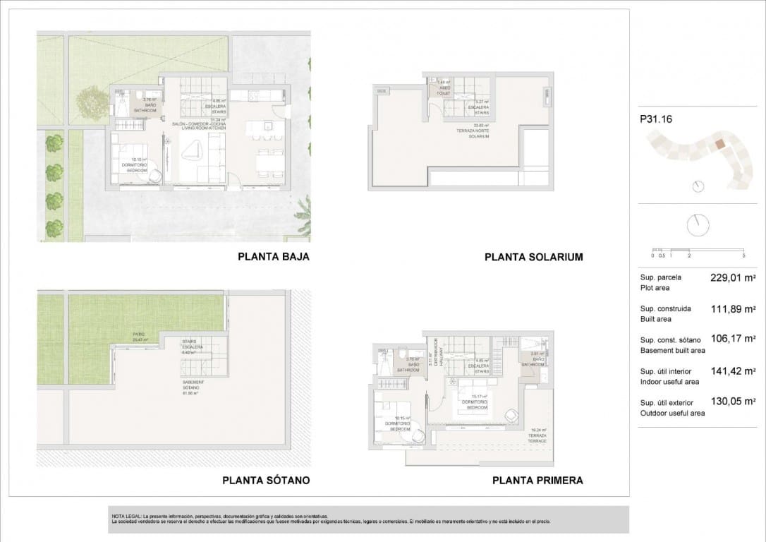 3 bedroom Villa for sale in Torre-Pacheco with pool - € 695,000 (Ref: 9462928)