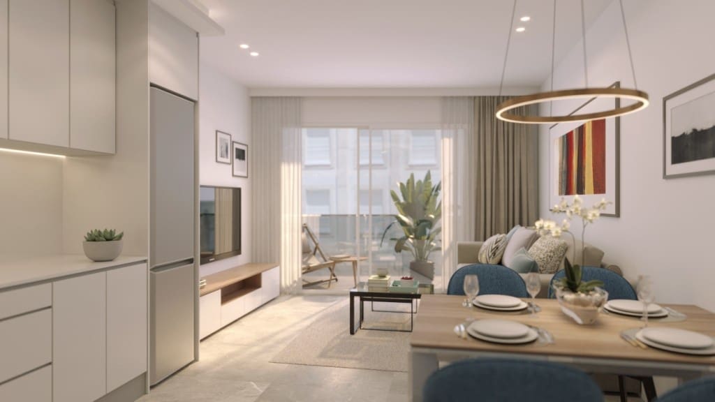 2 makuuhuone Huoneisto myytävänä paikassa Torrevieja mukana uima-altaan - 260 000 € (Ref: 9532446)