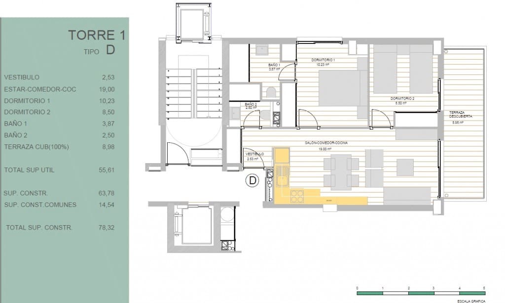2 bedroom Apartment for sale in Guardamar del Segura with pool - € 245,000 (Ref: 9552314)