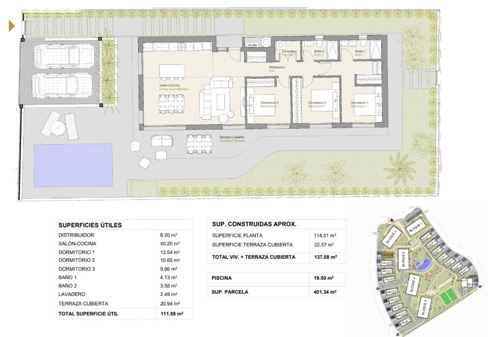 3 makuuhuone Huvila myytävänä paikassa Finestrat mukana uima-altaan - 720 000 € (Ref: 9596580)