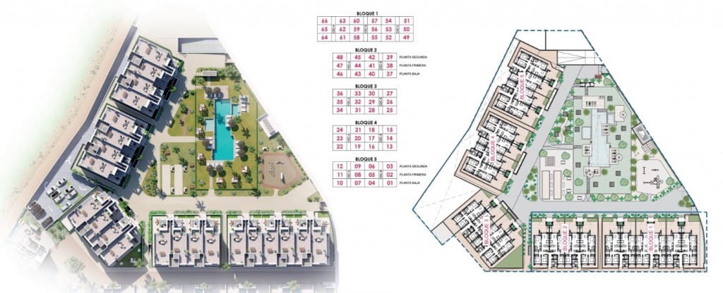 2 camera da letto Attico in vendita in Los Alcazares con piscina - 359.000 € (Rif: 9667204)
