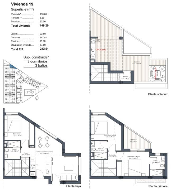 3 bedroom Villa for sale in Los Alcazares with pool - € 630,000 (Ref: 9667206)
