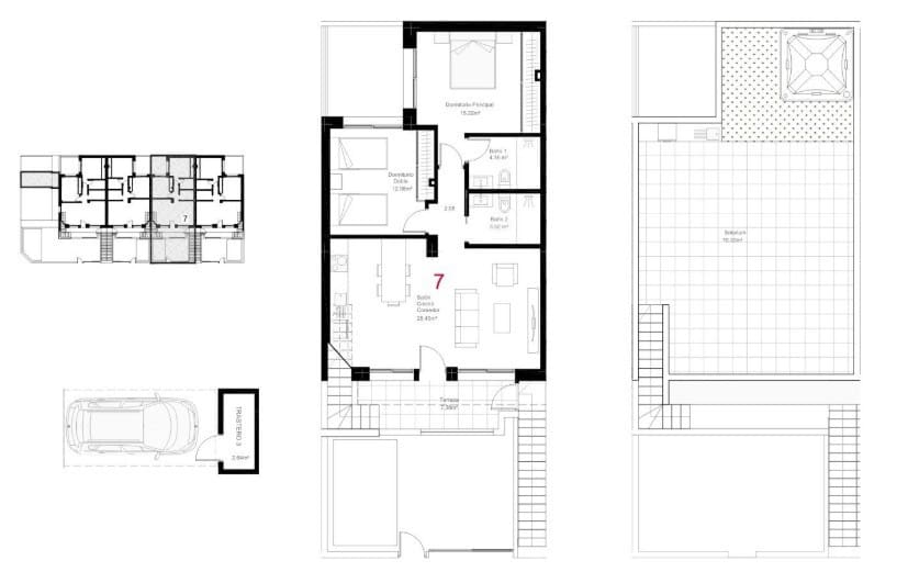2 camera da letto Attico in vendita in San Pedro del Pinatar con piscina - 319.900 € (Rif: 9677889)