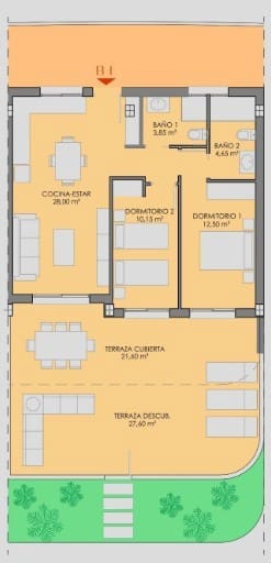 2 sypialnia Apartament na sprzedaż w Los Alcazares z basenem - 299 900 € (Ref: 9723523)