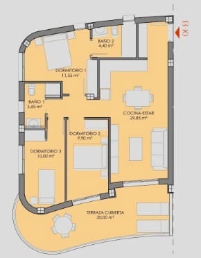 3 chambre Appartement à vendre à Los Alcazares avec piscine - 329 900 € (Ref: 9733403)