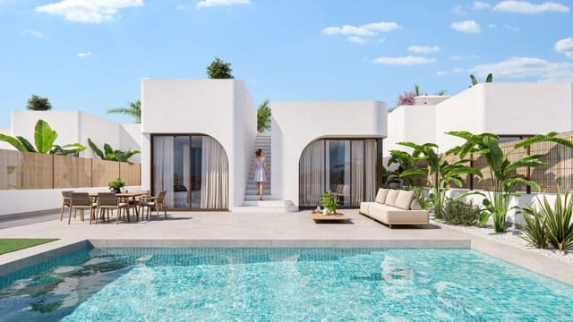 3 soveværelse Villa til salg i Las Lomas de Rame - Bahía Bella, Los Alcázares med swimmingpool - € 539.900 (Ref: 9756242)