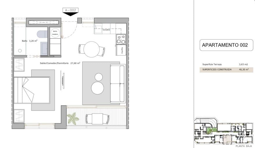1 Zimmer Apartment zu verkaufen in Lo Pagan mit Pool - 151.900 € (Ref: 9795314)