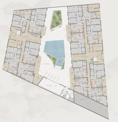 Apartamento de 3 habitaciones en Los Cuarteros, San Pedro del Pinatar en venta con piscina - 264.000 € (Ref: 9797453)