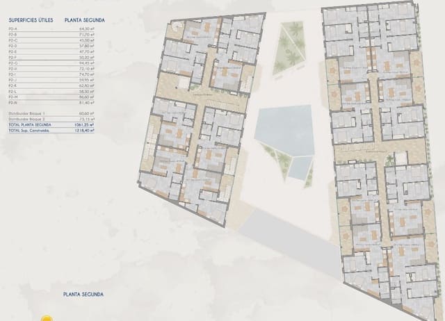 2 chambre Penthouse à vendre à Los Cuarteros, San Pedro del Pinatar avec piscine - 278 000 € (Ref: 9797458)