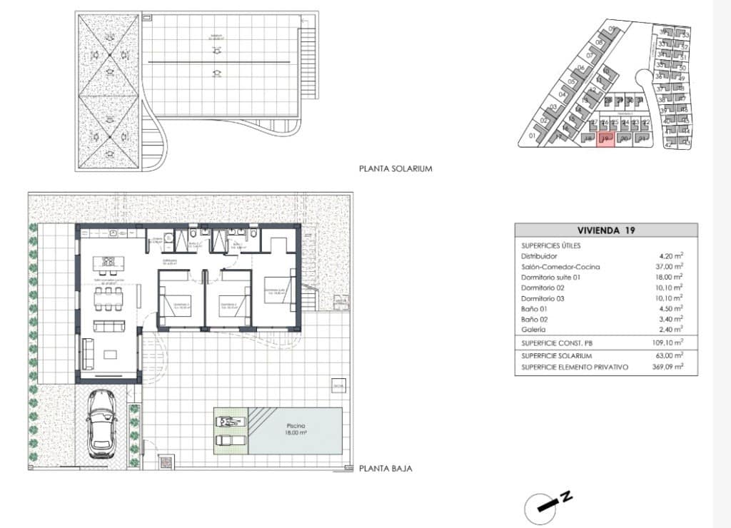 3 sovrum Villa till salu i Algorfa med pool - 475 000 € (Ref: 9879522)
