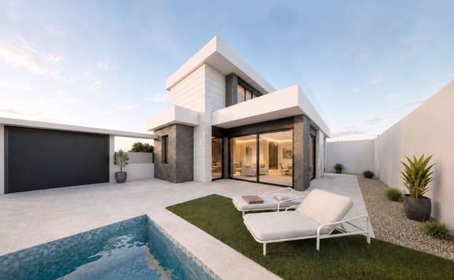 3 soverom Villa til salgs i Pilar de la Horadada ciudad, Pilar de la Horadada med svømmebasseng garasje - € 495 000 (Ref: 9902099)