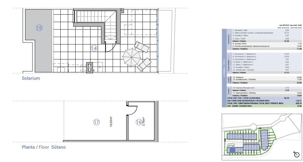 3 chambre Maison de Ville à vendre à El Campello avec piscine garage - 537 000 € (Ref: 9924937)