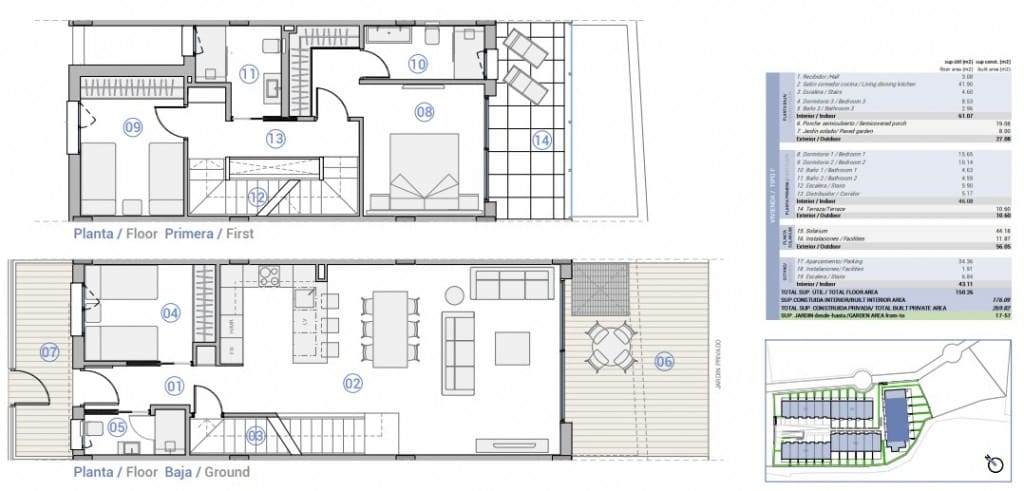 3 soverom Hus til salgs i El Campello med svømmebasseng garasje - € 1 054 000 (Ref: 9924938)