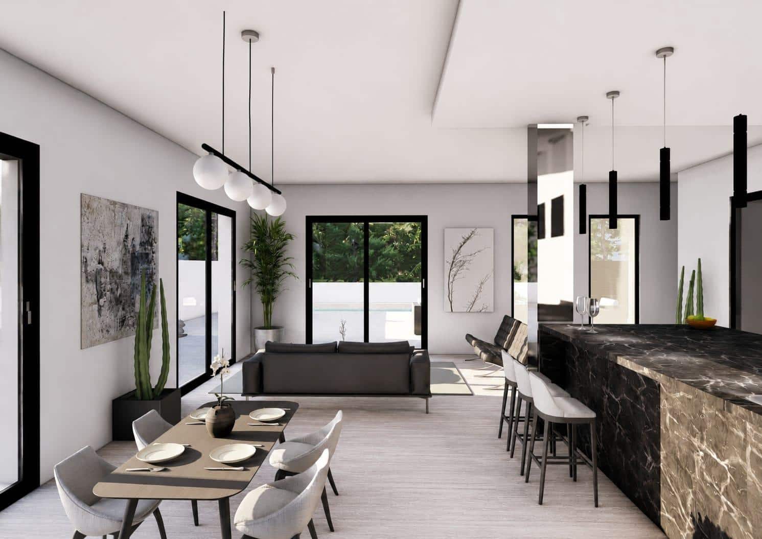 3 Zimmer Villa zu verkaufen in Benferri mit Pool - 396.000 € (Ref: 9976552)