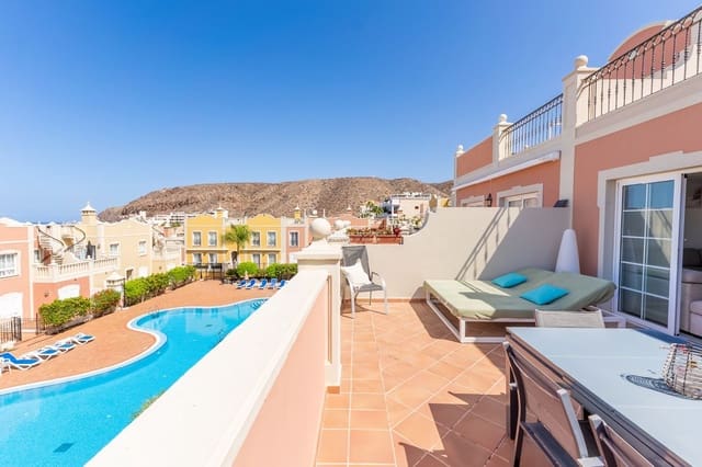 2 soveværelse Penthouse til salg i Palm-Mar, Arona med swimmingpool garage - € 476.000 (Ref: 9265680)