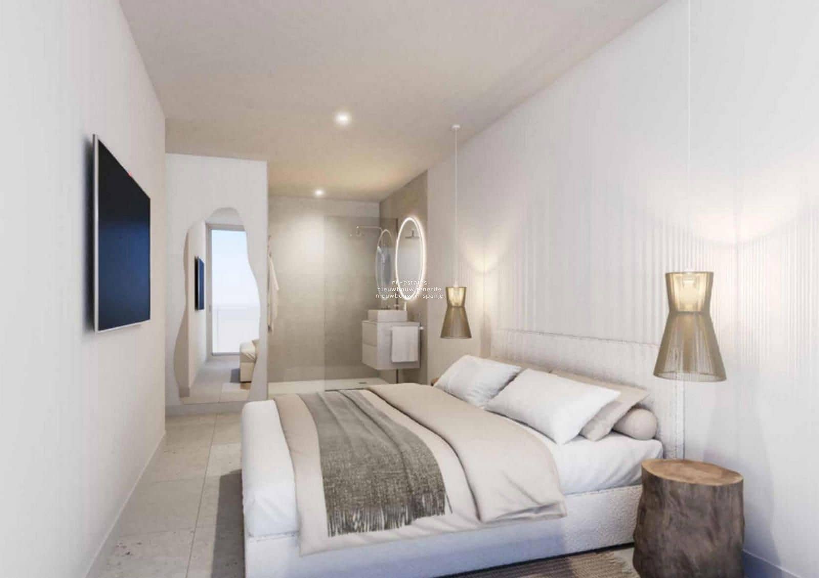 2 makuuhuone Asunto myytävänä paikassa Adeje mukana uima-altaan 
autotalli - 629 000 € (Ref: 9283117)