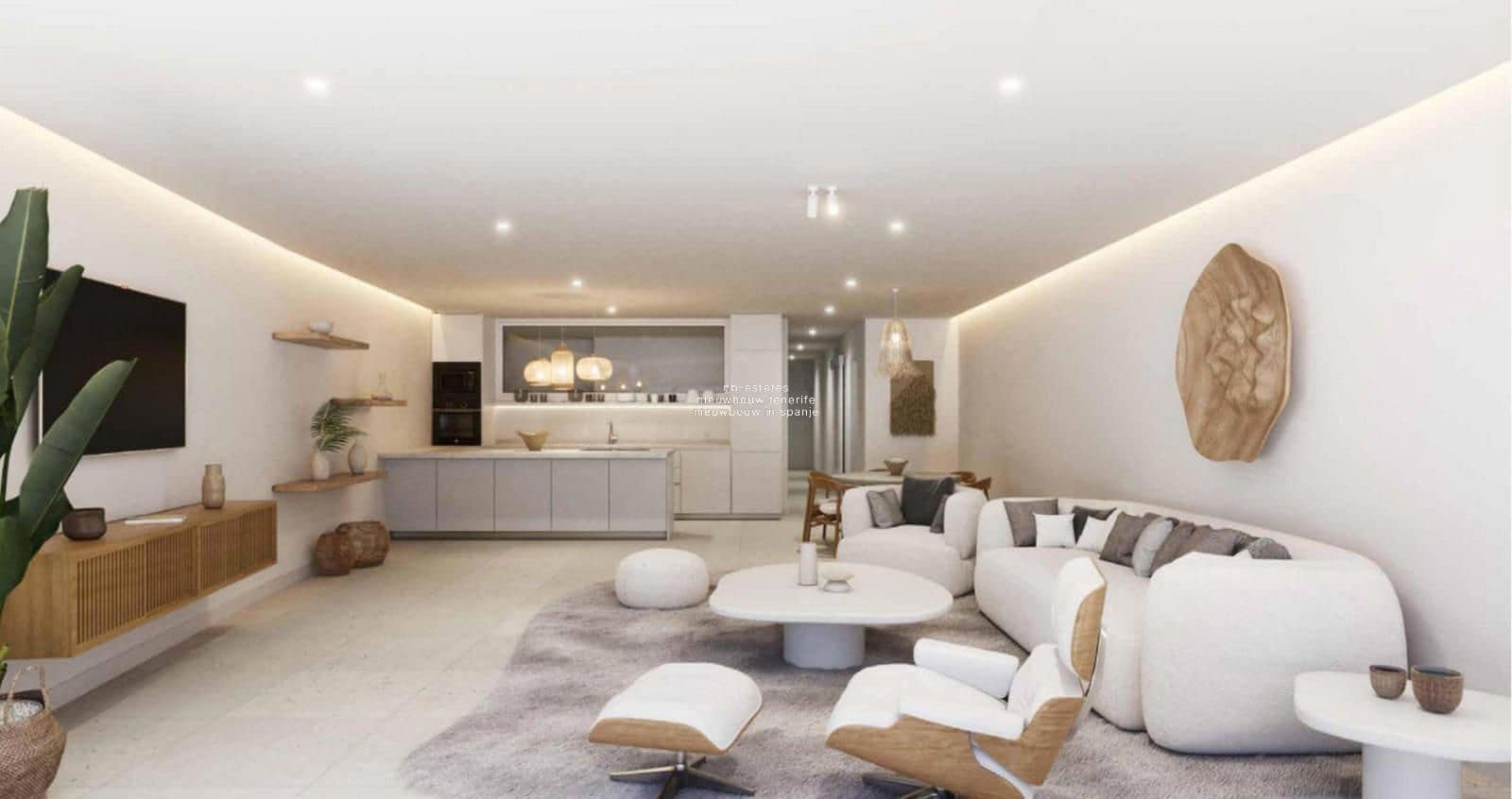 2 makuuhuone Asunto myytävänä paikassa Adeje mukana uima-altaan 
autotalli - 629 000 € (Ref: 9283117)