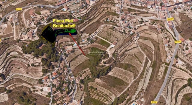 Building Plot for sale in Benitachell / Benitatxell - € 400,000 (Ref: 9414298)