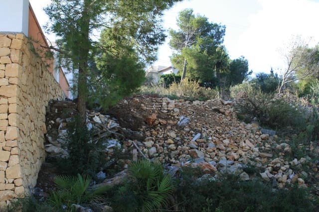 Tontti myytävänä paikassa Cap Martí - El Tossalet - Pinomar, Javea / Xàbia - 650 000 € (Ref: 9414299)