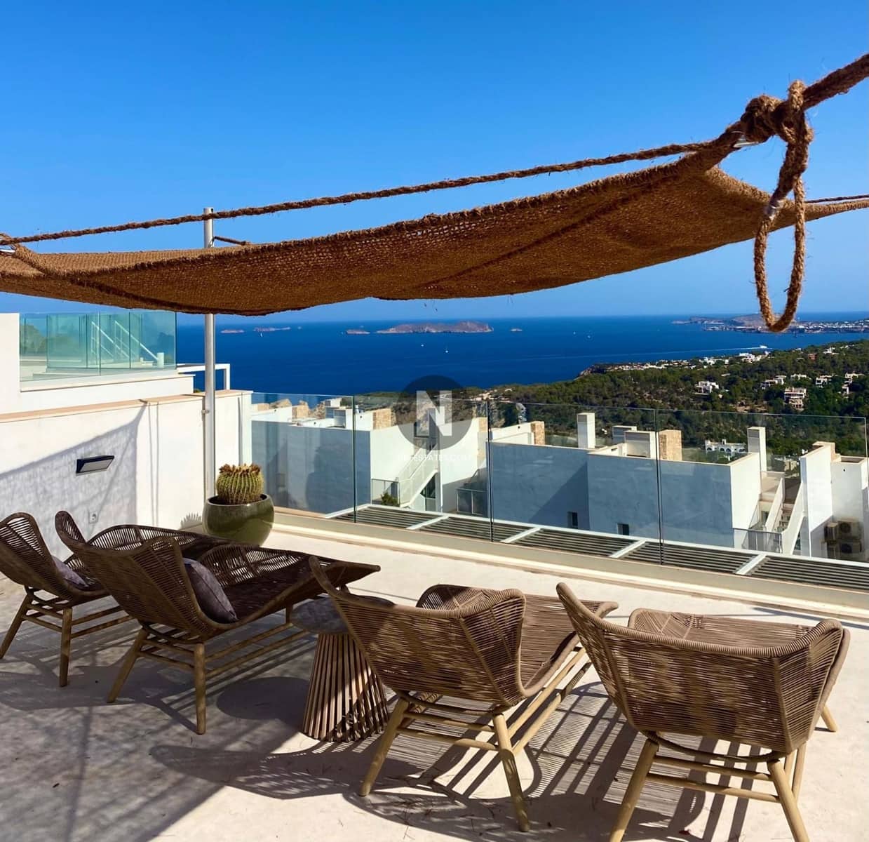 2 sovrum Takvåning till salu i San Jose / Sant Josep de Sa Talaia med pool - 695 000 € (Ref: 9770239)