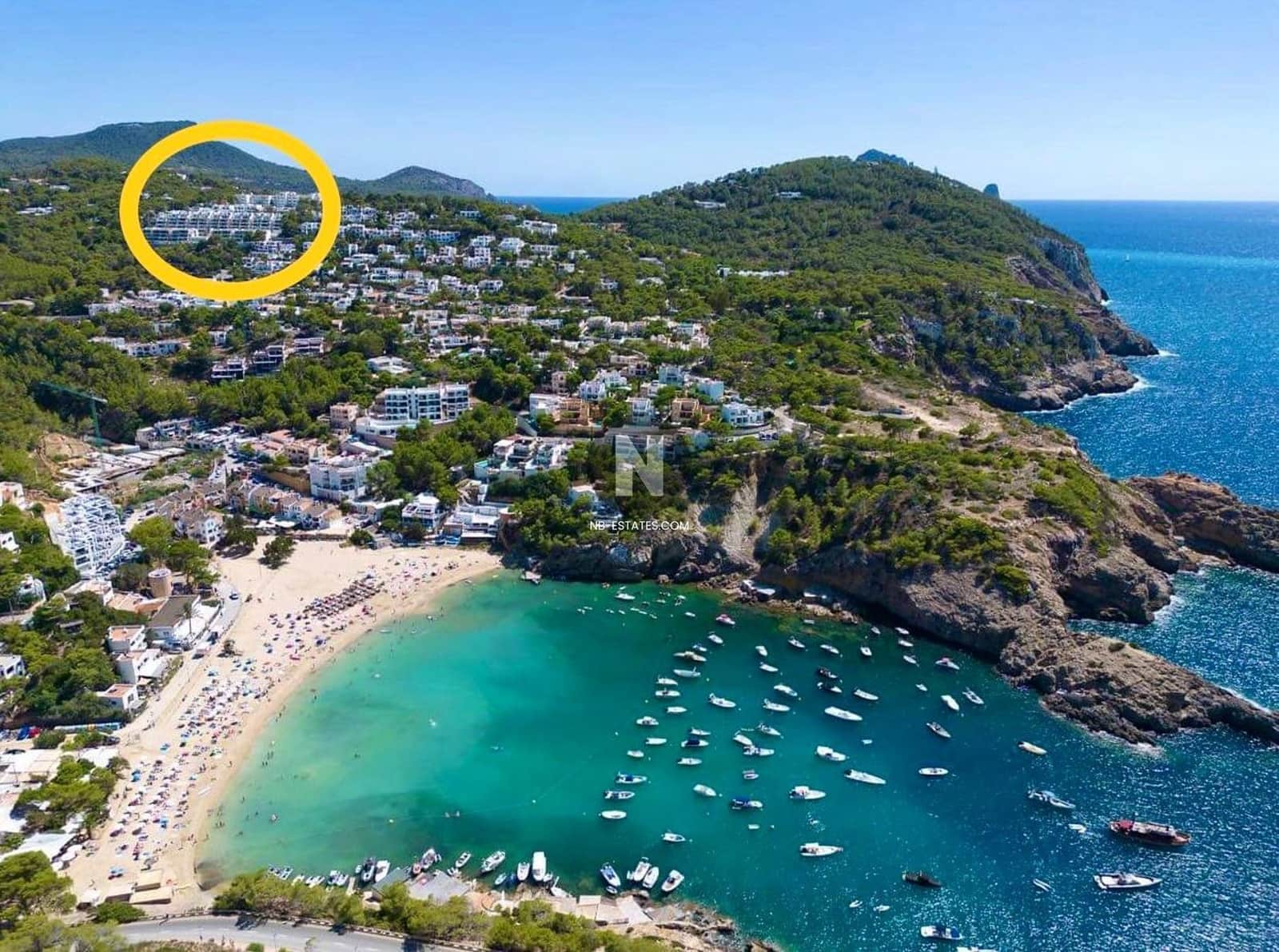 2 sovrum Takvåning till salu i San Jose / Sant Josep de Sa Talaia med pool - 695 000 € (Ref: 9770239)