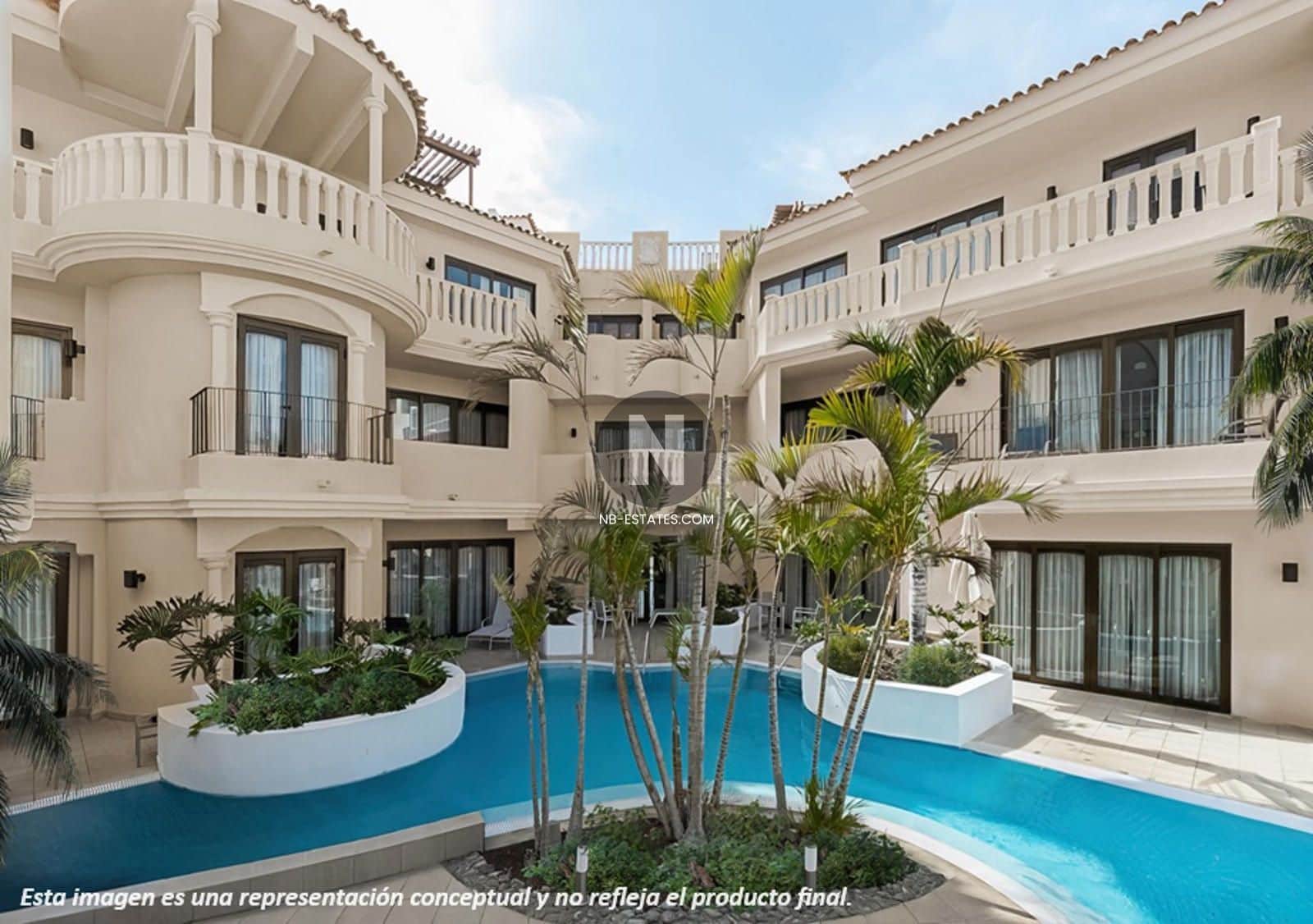 2 sovrum Lägenhet till salu i Los Cristianos med pool garage - 479 700 € (Ref: 9899846)