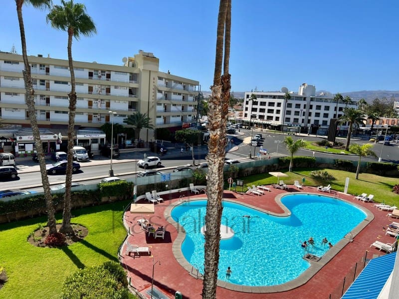 1 sovrum Lägenhet att hyra i Playa del Ingles med pool garage - 1 300 € (Ref: 8217791)