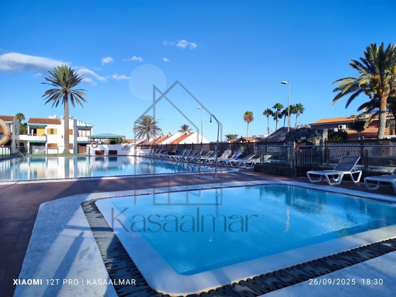 2 soveværelse Bungalow til leje i Playa del Ingles med garage - € 1.500 (Ref: 9265497)