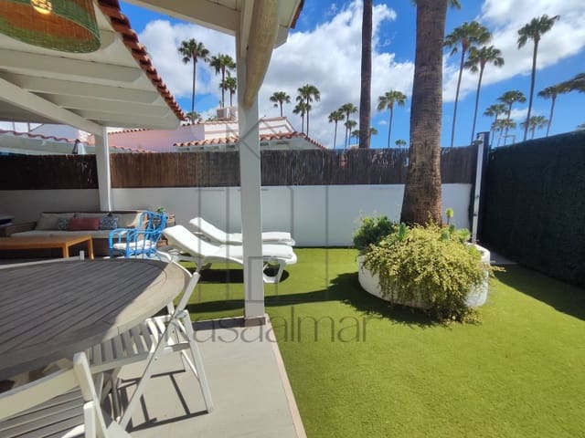 2 slaapkamer Bungalow te huur in Campo Internacional, San Bartolomé de Tirajana met zwembad garage - € 1.800 (Ref: 9648123)