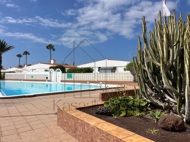 2 Zimmer Bungalow zu vermieten in Playa del Inglés, San Bartolomé de Tirajana mit Pool - 1.250 € (Ref: 9839268)